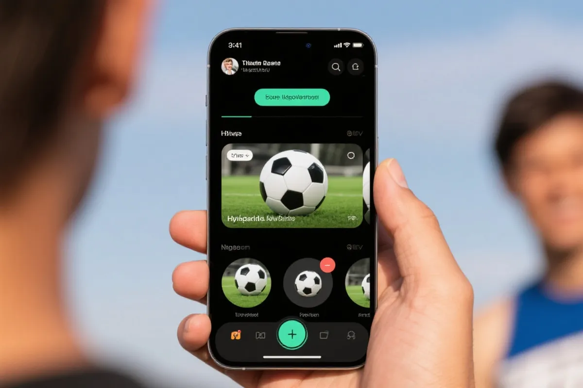 世界杯集锦App界面预览